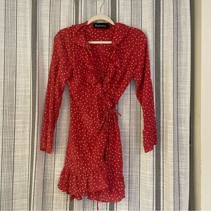 Réalisation Par Alexandra Wrap Dress